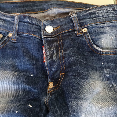 Dsquared2 Jeans like new, size XS, blue with rips