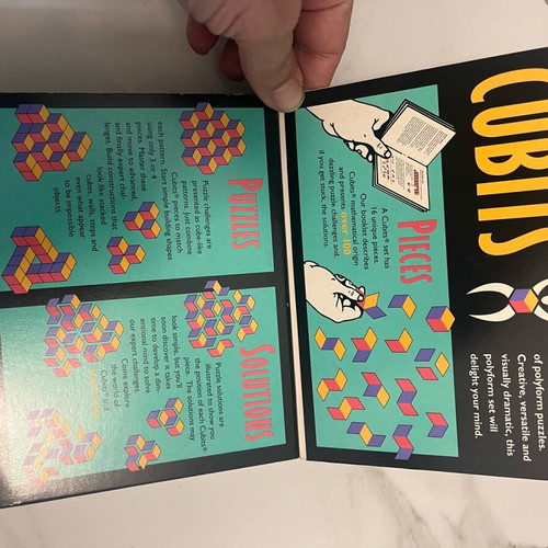Cubits Puzzle collectible new