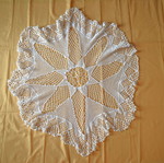 Large handmade doily new