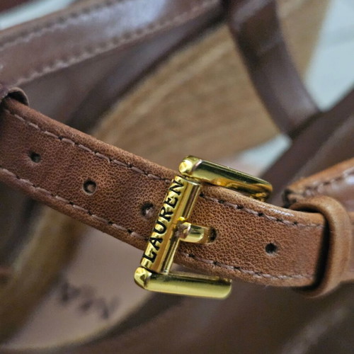 Ralph Lauren Hailey Wedge platform sandal