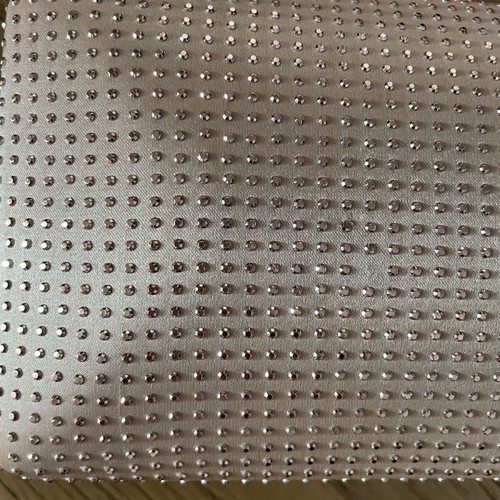 Love Moschino clutch bag used, beige and gold
