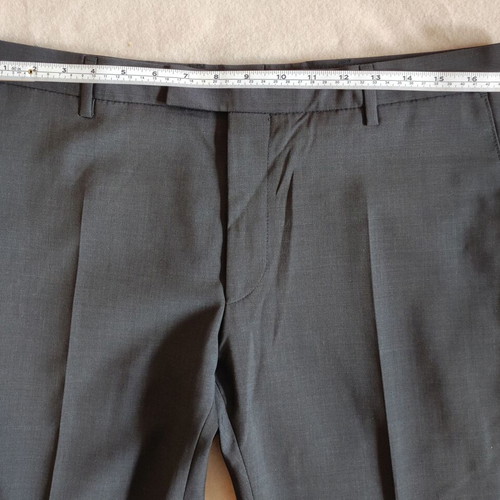Strellson James men's suit trousers size 50 like new, black