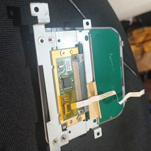 HP Pavilion zv5000 Compaq nx9100 touchpad button assembly with LED status strip