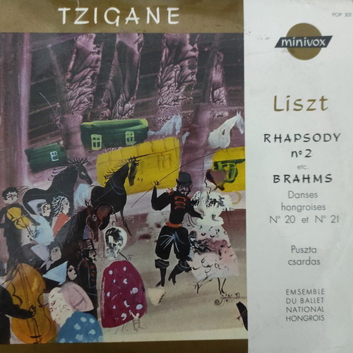 Tzigane Minivox MV 208 vinyl LP used, classical music