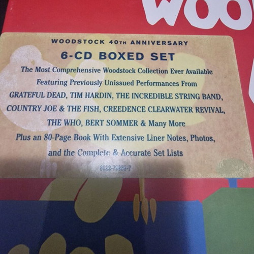 Various Woodstock 40 3 Days Of Peace & Music 6 CD Box new