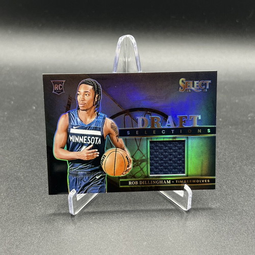 2024-25 Panini Select NBA Rob Dillingham RC Draft Selections Patch new