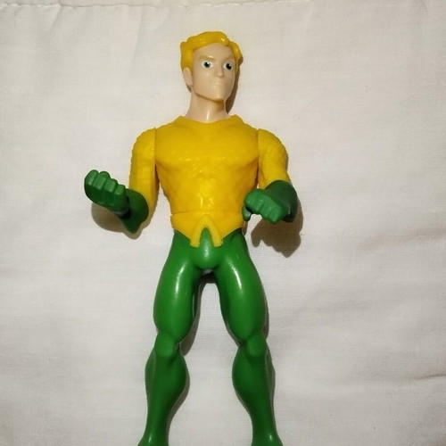 Aquaman Kinder Maxi figure 12 cm used, DC Justice League 2023
