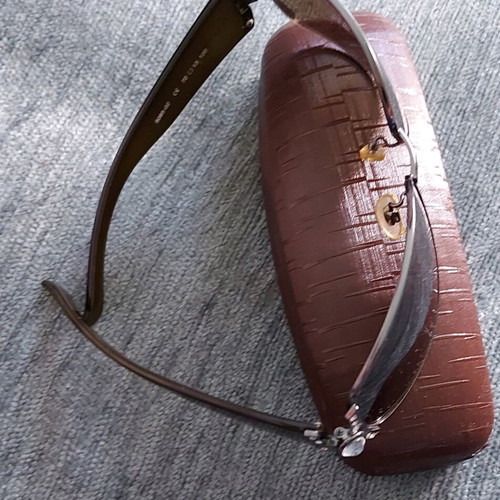 Bluepoint women's panoramic sunglasses 5085-02 like new, brown