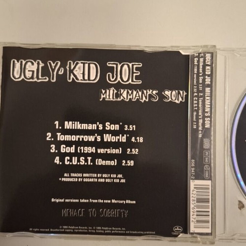 Ugly Kid Joe Milkman's Son CD single used, rock