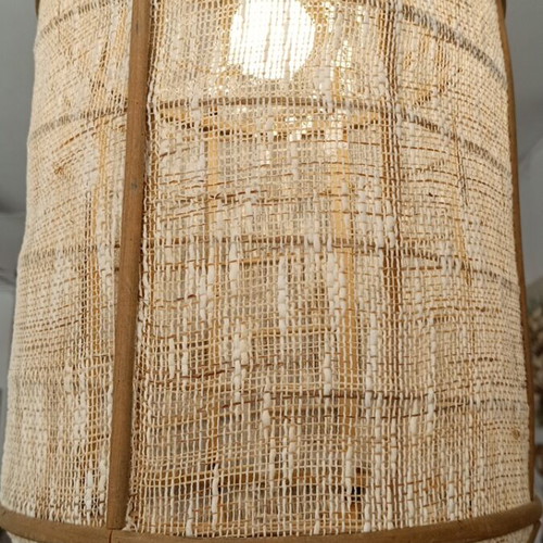 Ceiling light bamboo new