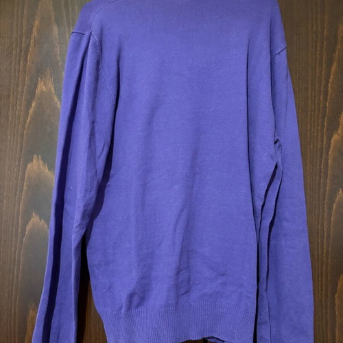 Benetton purple blouse authentic size Large like new
