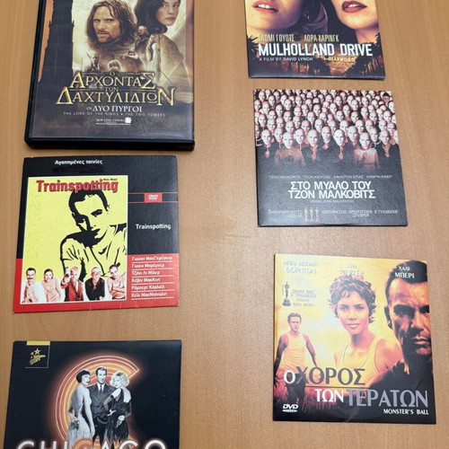Pack of 20 award-winning DVDs with Greek subtitles