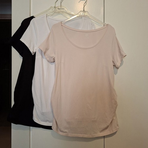H&M MAMA maternity short sleeve tops like new, pack of 3