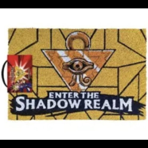 Enter the Shadowrealm Yu Gi Oh! door mat new