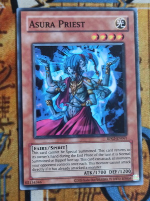 Asura Priest κάρτα Effect Monster Yu-Gi-Oh!