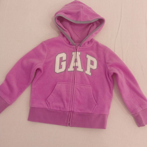GAP kids hoodie zipper jacket like new purple for ages 4-5