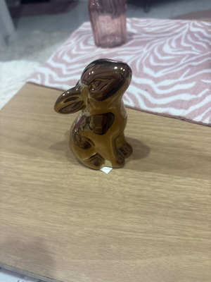 Golden decorative rabbit new