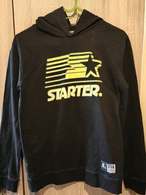 Starter sweatshirt used, size XS, black unisex