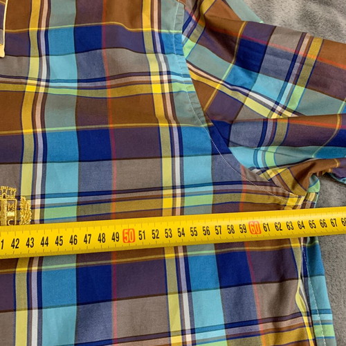 I Sarti di Milano multicolor cotton shirt XXL