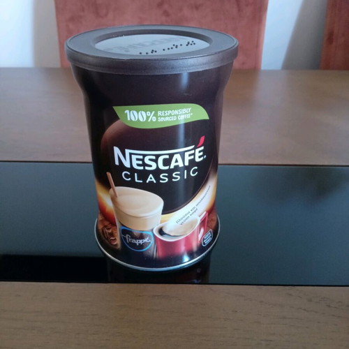 Nescafe boxes like new, pack of 7, glass, plastic, paper, metal