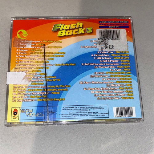 Flash Back 3 CD like new with 80s 90s remixes and covers