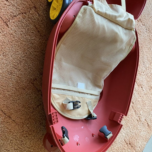 Children's Trolley Suitcase Bear Design new, red