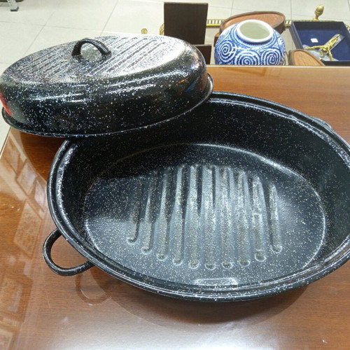Granite Ware Genuine Roaster 15 Liters new, black