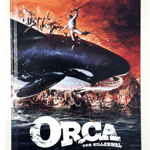 Orca The Killer Whale Special Edition DVD box set like new, 2 discs & German booklet