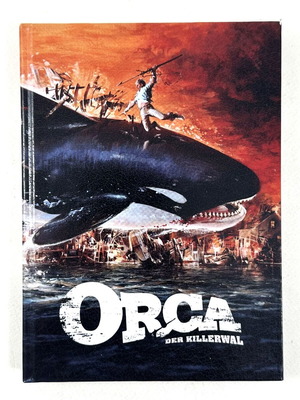 Orca The Killer Whale Special Edition DVD box set like new, 2 discs & German booklet