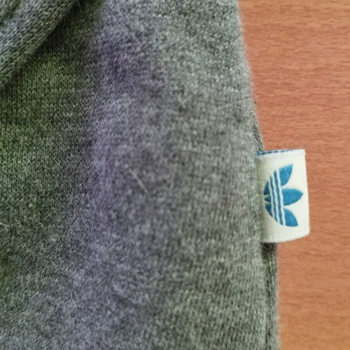 Adidas sweatshirt like new, size S, gray and pink