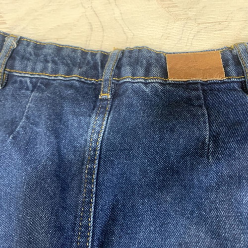 Pink Woman Denim Skirt, Size 32