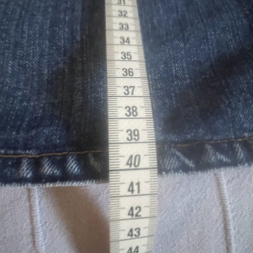 Benetton denim skirt size S like new, blue, A-line with buttons