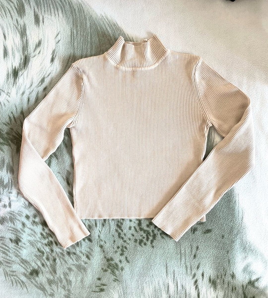 Beige top S H&M
