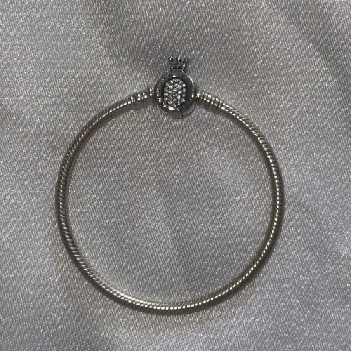 Pandora original charm bracelet, silver, size 16