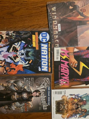 Comic collection new in protective sleeves with Marvel, DC, Image