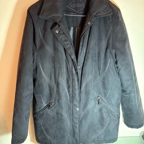 Women's black jacket like new size M