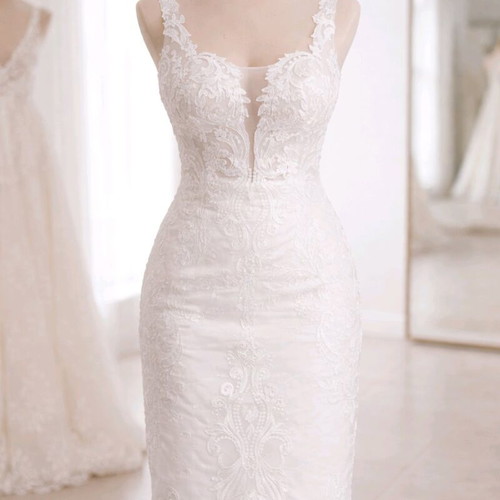 Atelier Eme midi wedding dress like new, white, size M