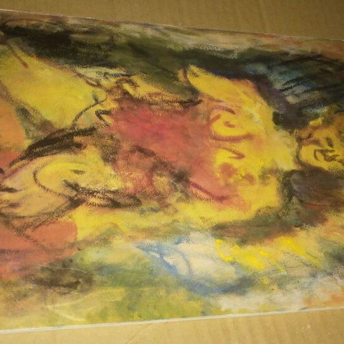 Giorgos Bouzianis book used, bilingual English Greek