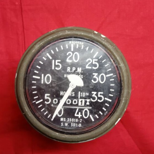 Speedometer and hour meter vehicle M series US ARMY like new