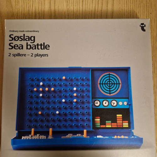 Sea Battle board game like new