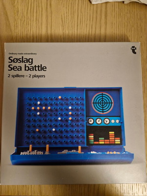 Sea Battle board game like new