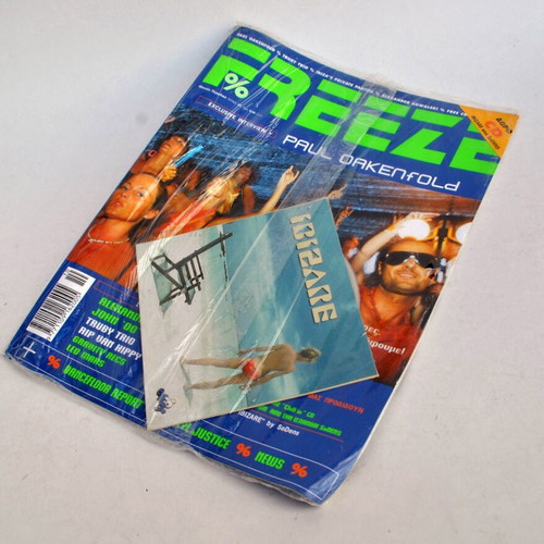 Freeze Magazine Issue 27 2003 with Paul Oakenfold CD Ibizare new