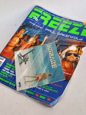 Freeze Magazine Issue 27 2003 with Paul Oakenfold CD Ibizare new