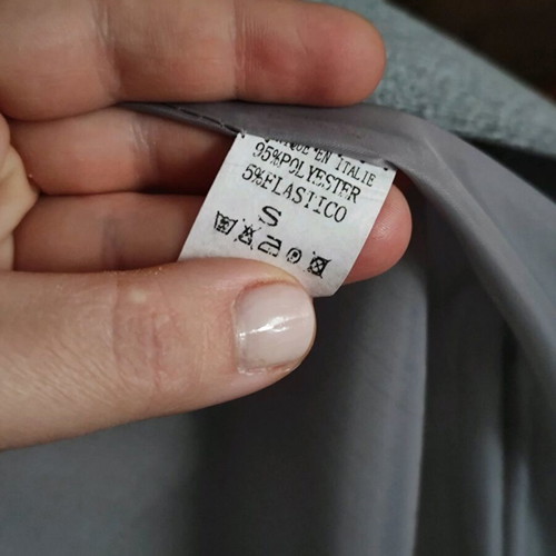 Coat new gray, size S