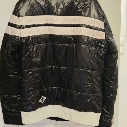 Kelto shiny kids jacket like new, black, size 13-14 years