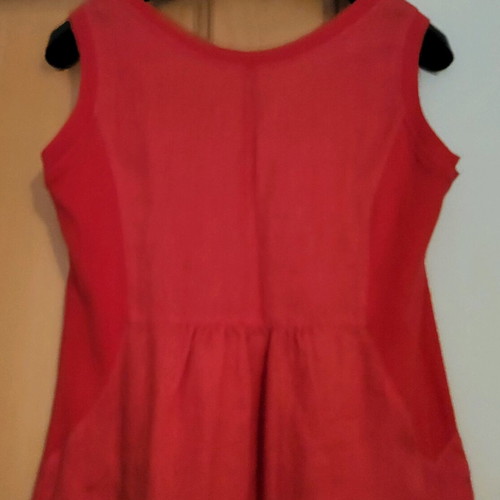 Julia Bergovich women's dress size 38 like new, red