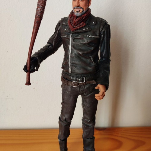 The Walking Dead Negan Action Figure 2017 McFarlane Toys 7-Inch like new