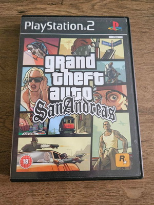 Grand Theft Auto San Andreas PlayStation 2 като ново