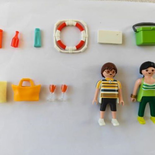 Playmobil 5130 Summer Fun Catamaran with Dolphins like new