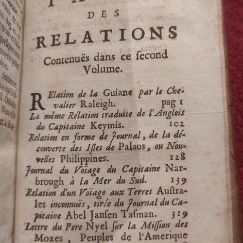 1722 Voyages de Francois Coreal aux Indes Occidentales Volume 2 like new